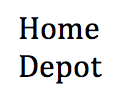 Home Depot 